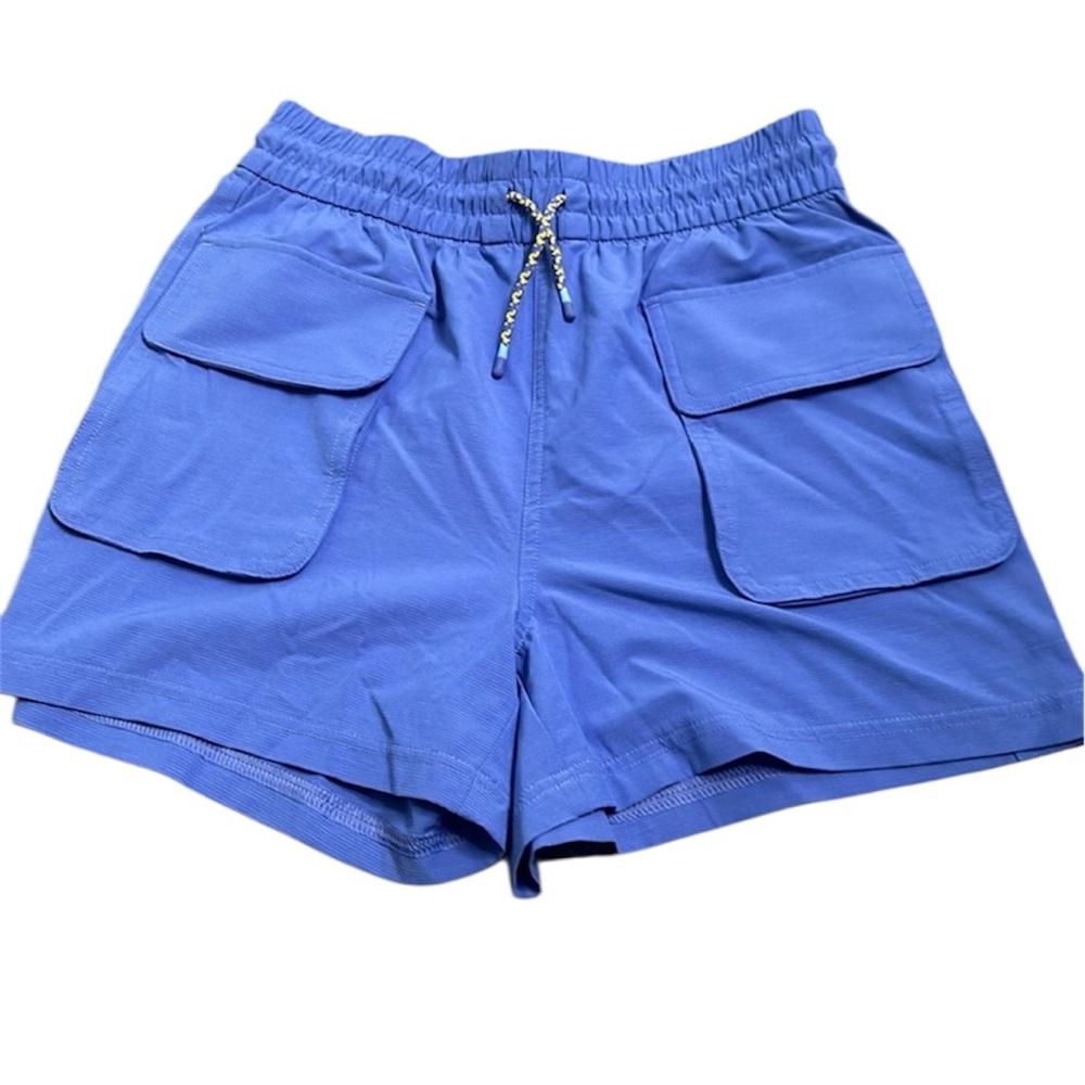 Athleta girls short size xxL blue 16
